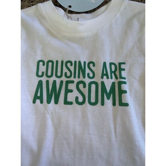 NWT Cousins are awesome tee‎ shirt size 2T - Picture 2 of 6